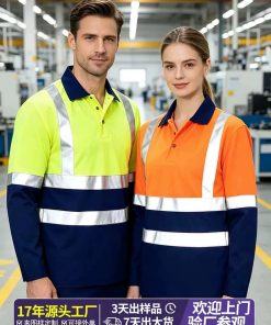 Safety Workwear for Road Construction with Reflective Stripes - Model: 1072726524992