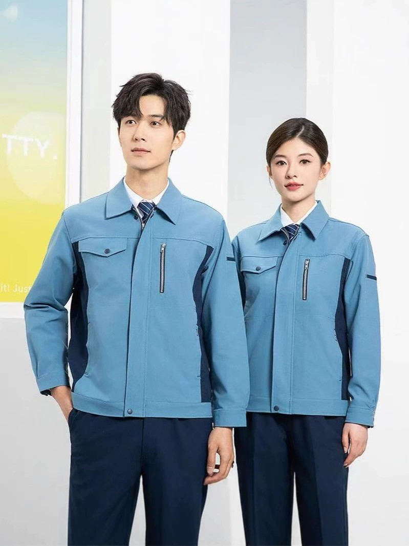 Auto Repair Coverall with Reflective Trim for Gas Station - Model: 869061806451 - 图片 4