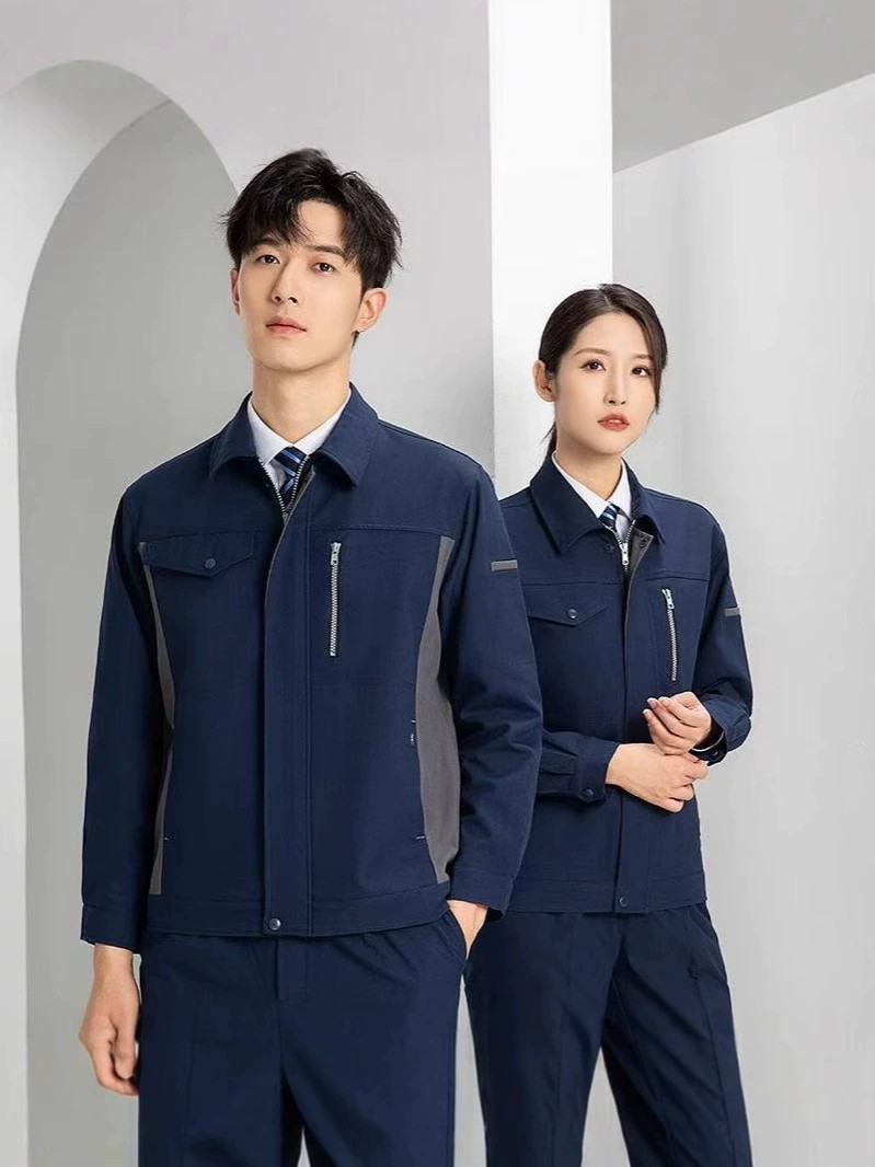Auto Repair Coverall with Reflective Trim for Gas Station - Model: 869061806451 - 图片 5