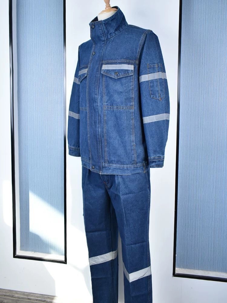 Welder Work Clothes with Reflective Strip for Coal Mine - Model: 868124130263 - 图片 5