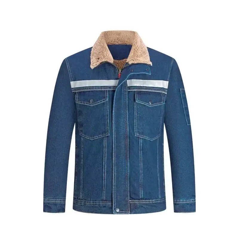 Fireproof Spark-Proof Work Jacket for Factory and Construction - Model: 856405036899 - 图片 6
