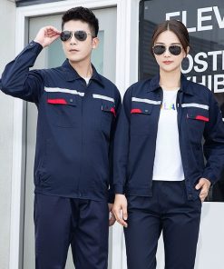 Anti-Static Work Uniform Set for Gas Station Electronics Factory - Model: 800988580922