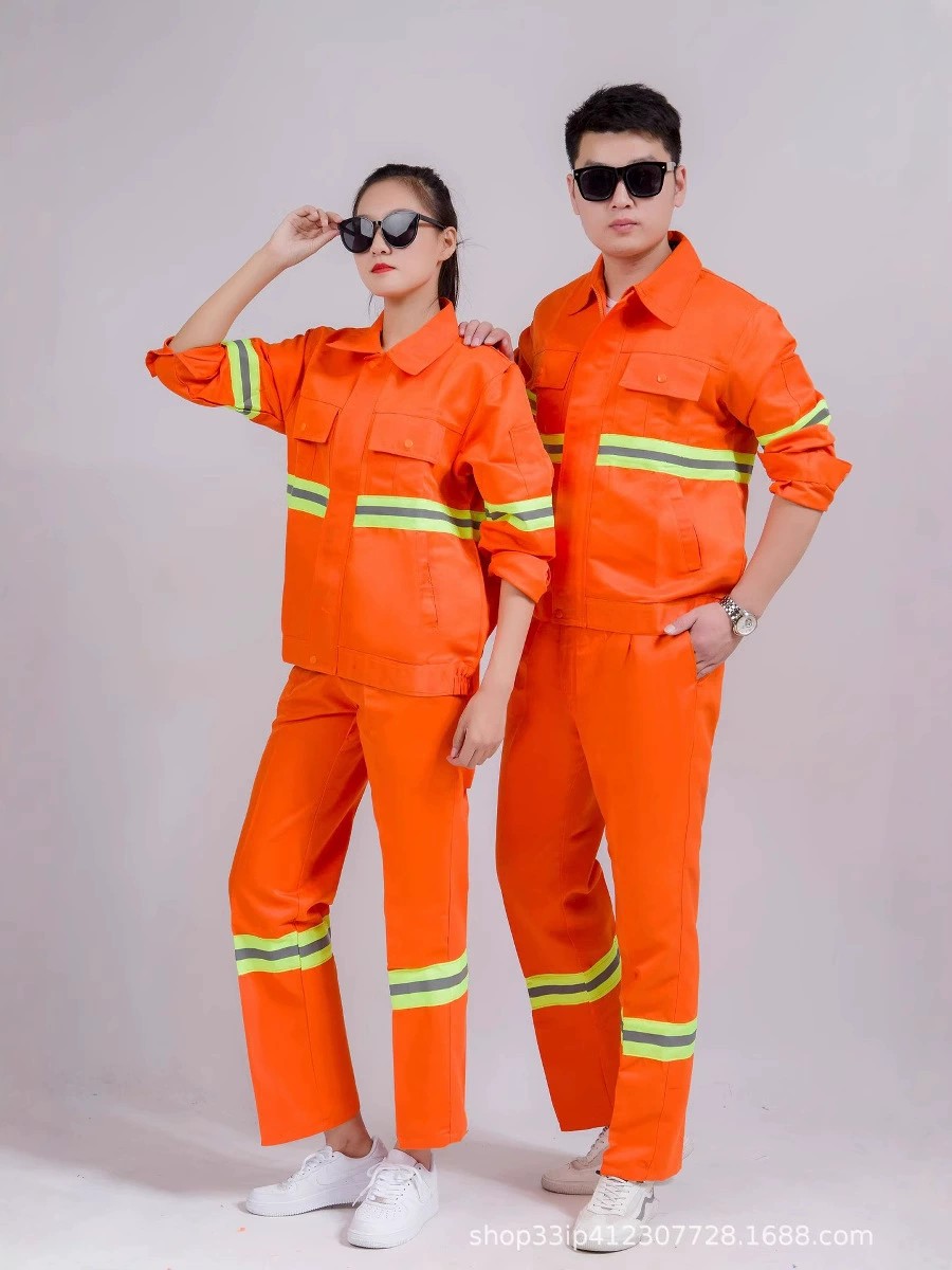 Construction Highway Maintenance Workwear with High-Visibility Reflective for Labor Protection - Model: 673554291872 - 图片 2