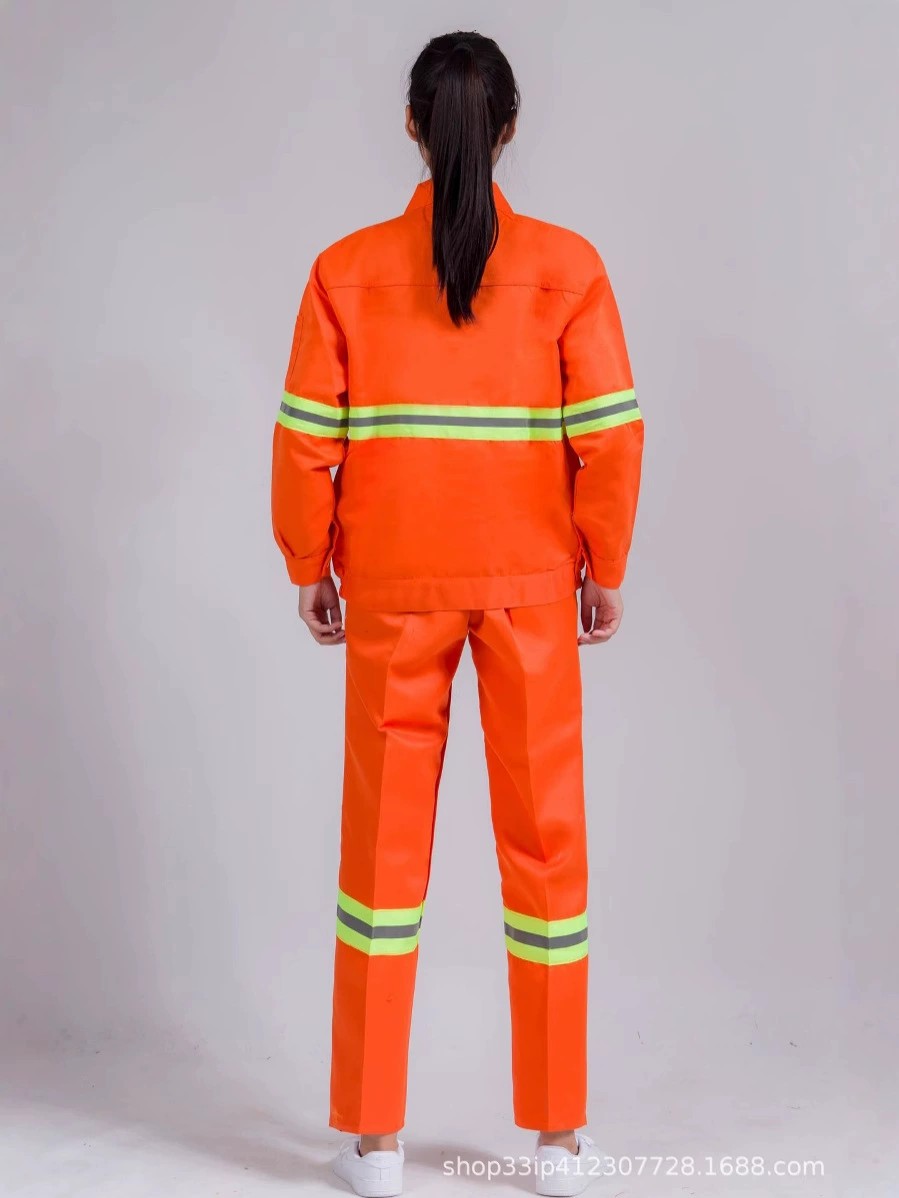 Construction Highway Maintenance Workwear with High-Visibility Reflective for Labor Protection - Model: 673554291872 - 图片 3