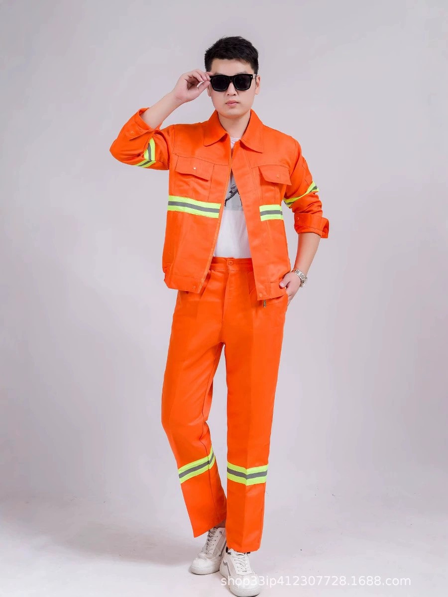 Construction Highway Maintenance Workwear with High-Visibility Reflective for Labor Protection - Model: 673554291872 - 图片 5