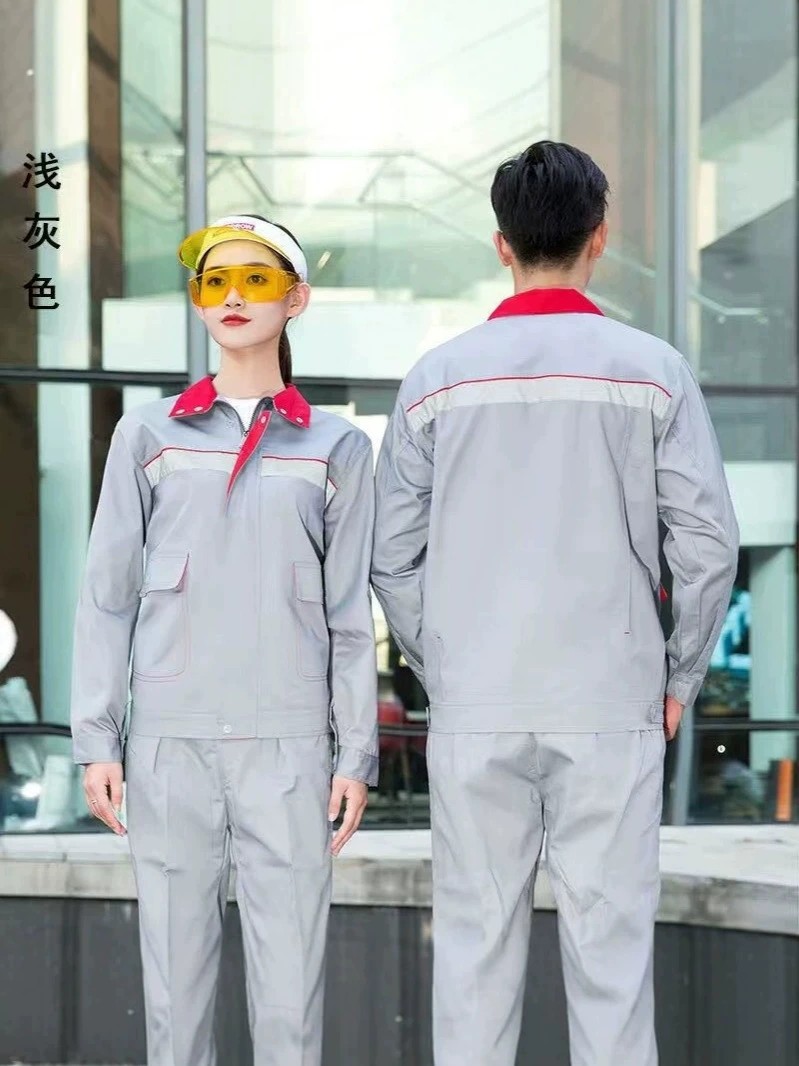 Gas Station Uniform with Long Sleeves for Spring/Autumn - Model: 1072322341375 - 图片 3