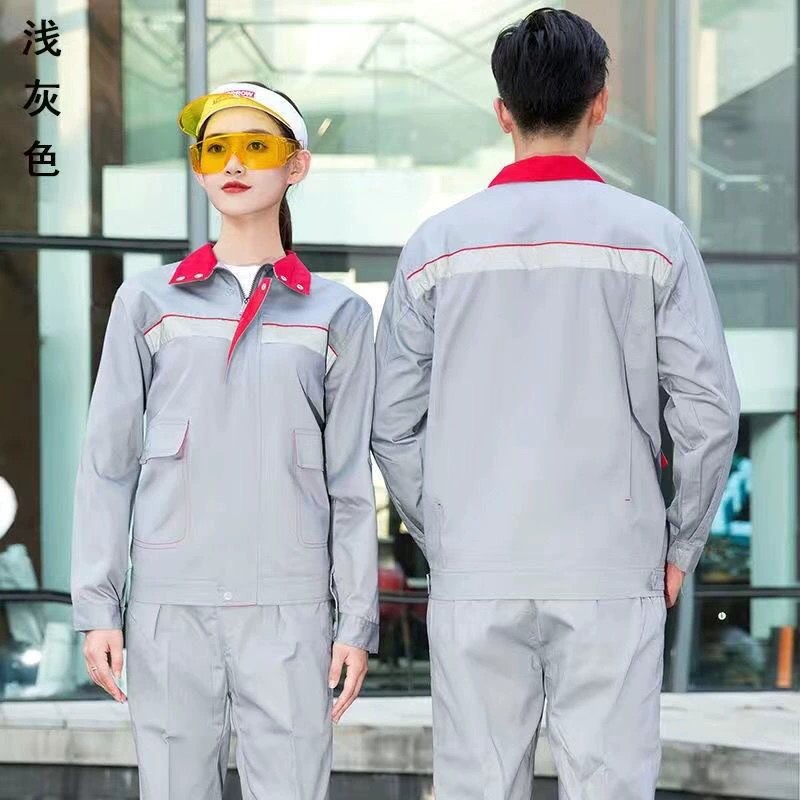 Gas Station Uniform with Long Sleeves for Spring/Autumn - Model: 1072322341375 - 图片 8