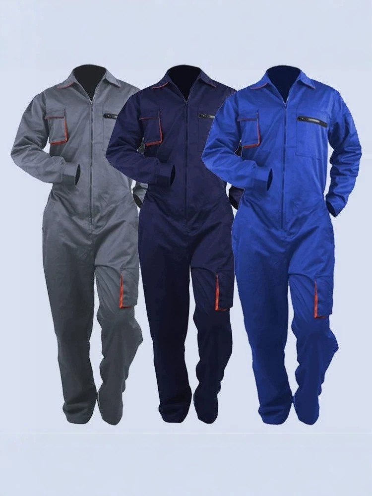 Auto Repair Shop Work Coveralls with Multi-Pockets - Model: 1072010736209
