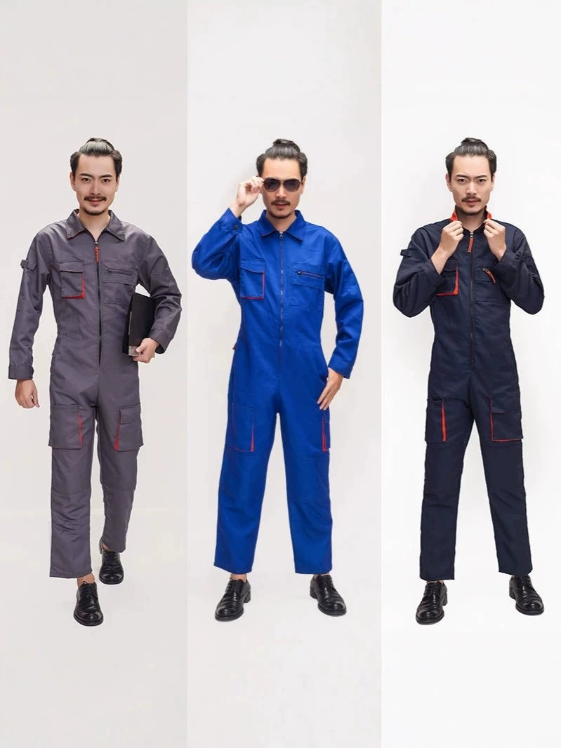 Auto Repair Shop Work Coveralls with Multi-Pockets - Model: 1072010736209 - 图片 2