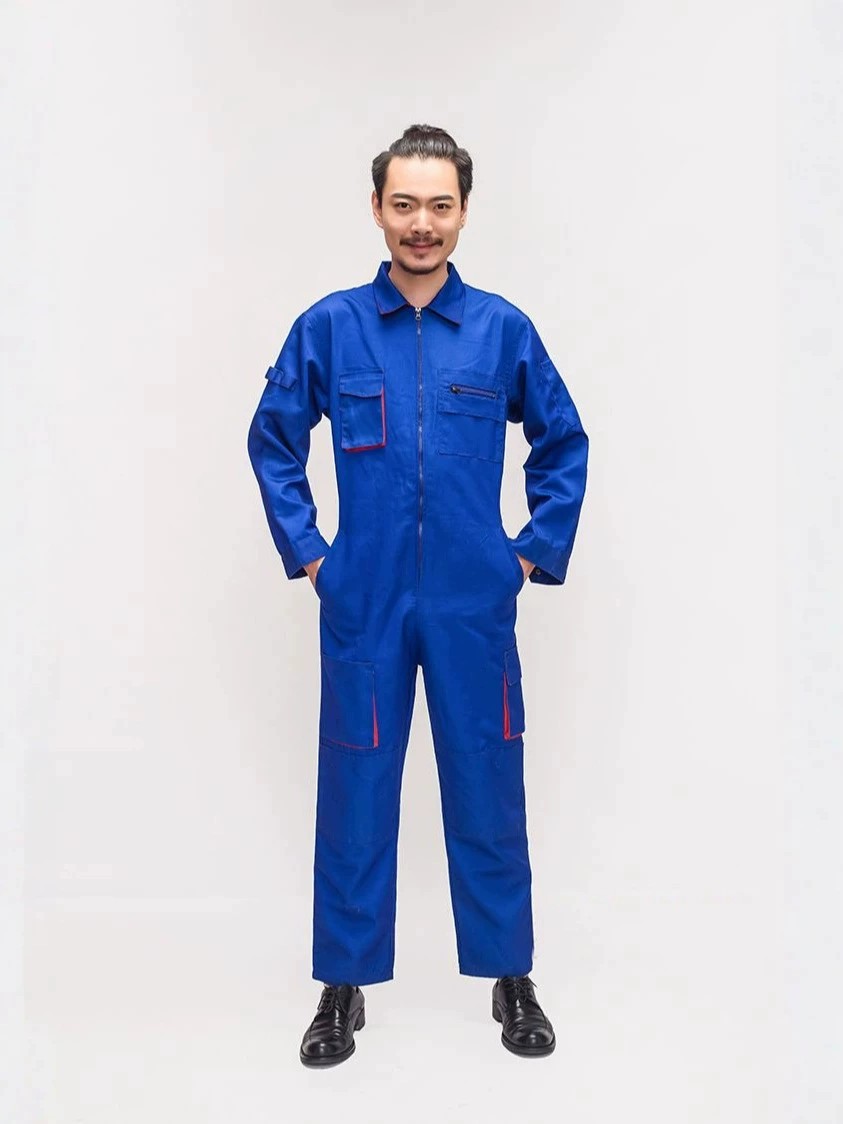 Auto Repair Shop Work Coveralls with Multi-Pockets - Model: 1072010736209 - 图片 4