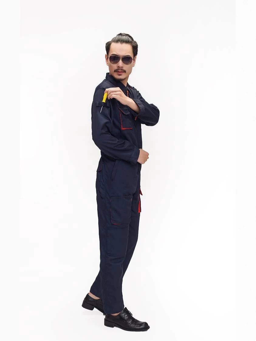 Auto Repair Shop Work Coveralls with Multi-Pockets - Model: 1072010736209 - 图片 5