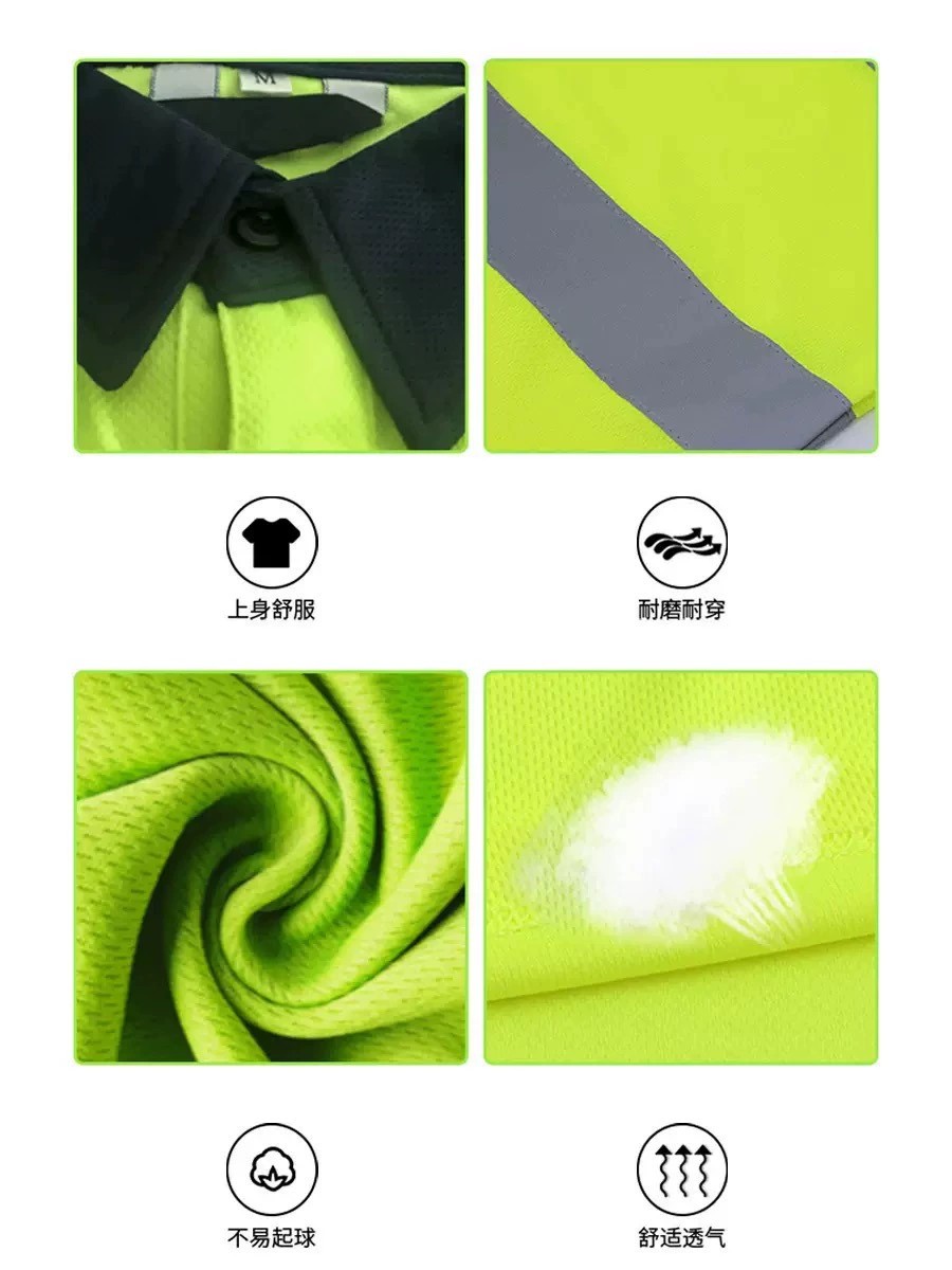 Reflective Workwear POLO for Road Construction Sanitation Workers - Model: 1069891039990 - 图片 3