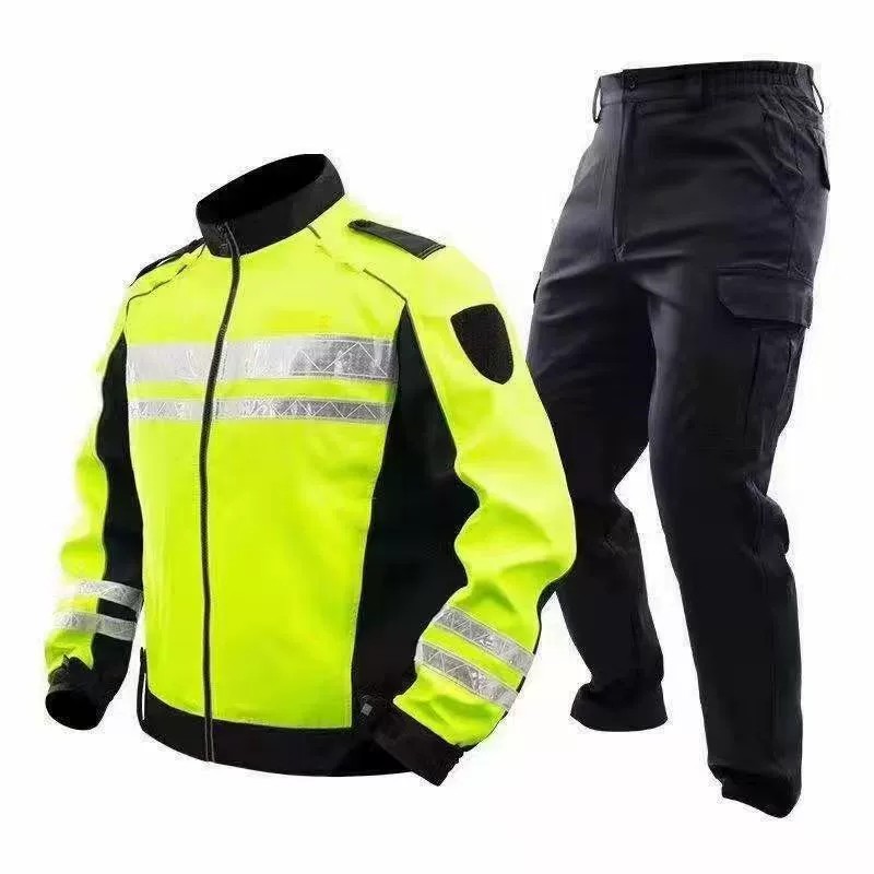 Cycling Work Raincoat with Reflective Strips for Outdoor Duty - Model: 868462265273 - 图片 7
