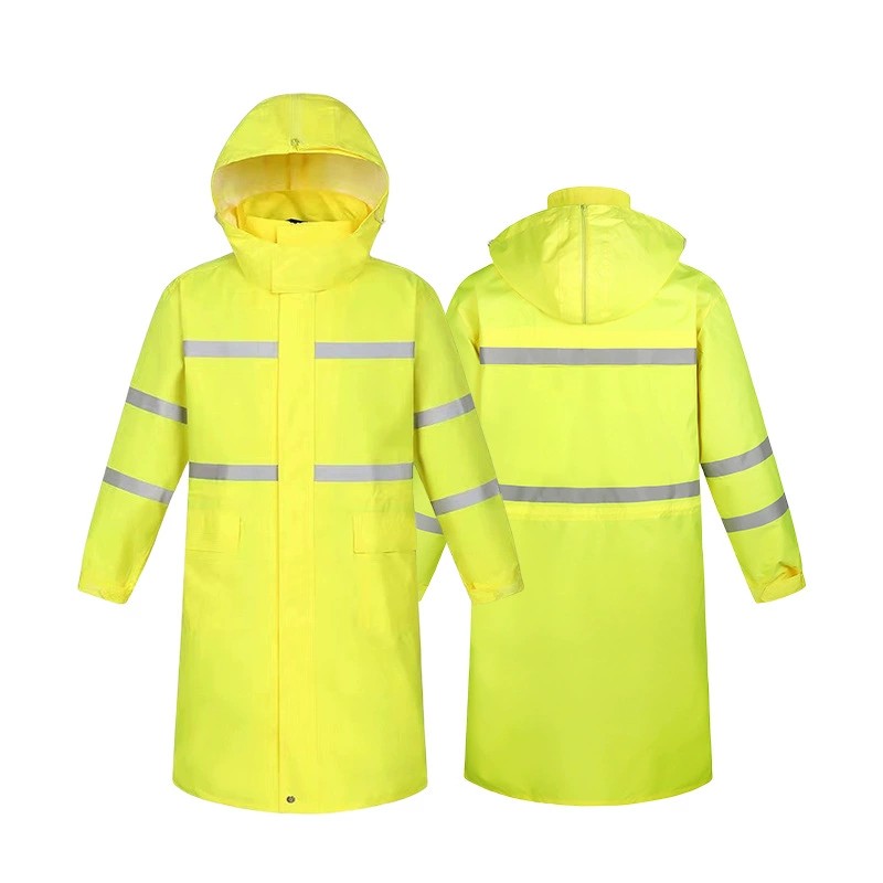 One-Piece Rain Suit for Traffic Security Patrol Duty - Model: 879651596225 - 图片 5