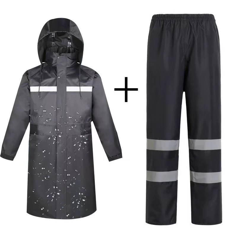 One-Piece Rain Suit for Traffic Security Patrol Duty - Model: 879651596225 - 图片 10