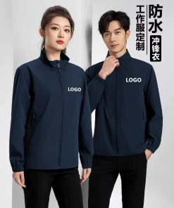 Alternative view of Windproof Waterproof Work Jacket for Outdoor Team Uniform - Model: 1028659509354