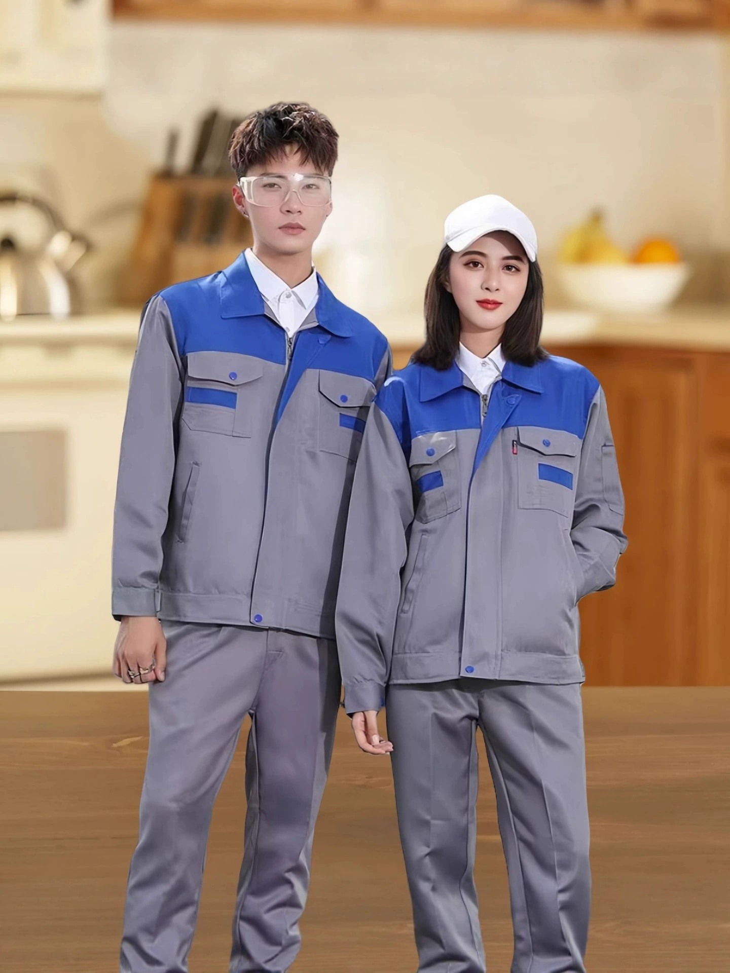 Long-Sleeve Workwear Set for Auto Repair, Factory, Workshop - Model: 1068465884980 - 图片 3