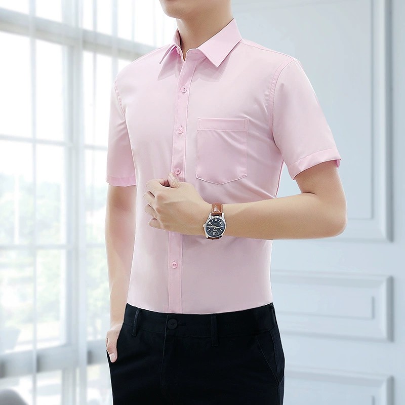 Men's White Shirt for Business Work with Plus Size - Model: 1070013182248 - 图片 8