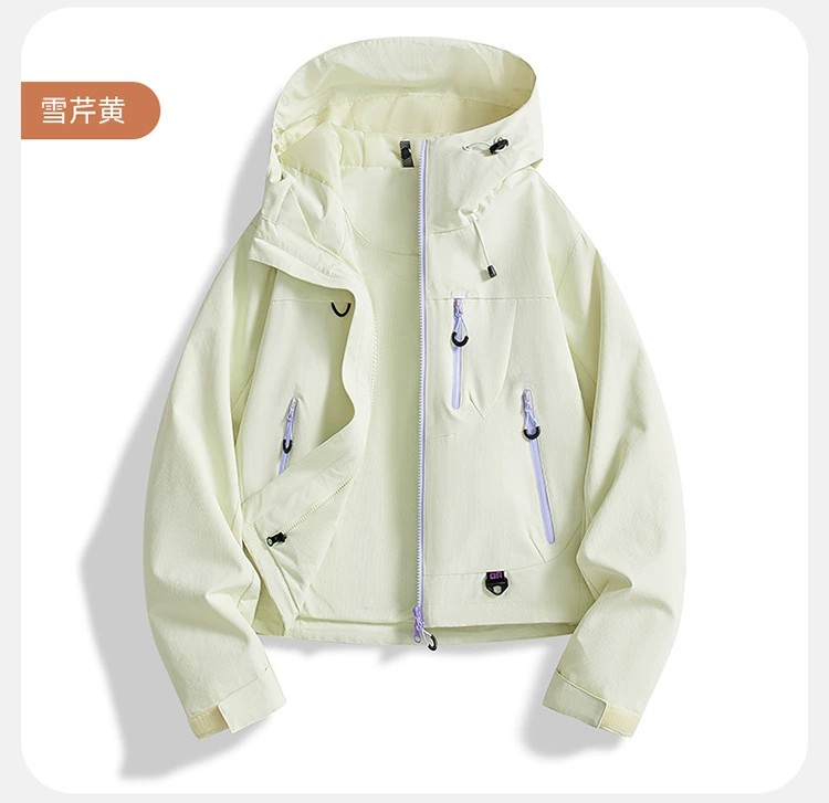 Women's Softshell Jacket for Outdoor Work with Waterproof Windproof - Model: 1062687000984 - 图片 7