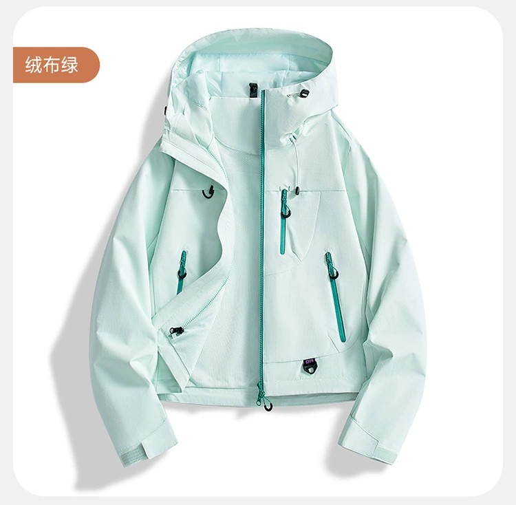 Women's Softshell Jacket for Outdoor Work with Waterproof Windproof - Model: 1062687000984 - 图片 9