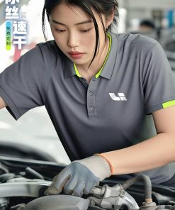 Breathable Work Polo for Auto Repair Factory Workshop Summer - Model: 1051234907397