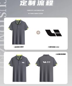 Alternative view of Breathable Work Polo for Auto Repair Factory Workshop Summer - Model: 1051234907397