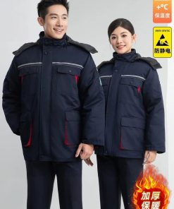 Winter Workwear for Gas Station & Chemical Plant, Anti-Static, Detachable - Model: 977477423736