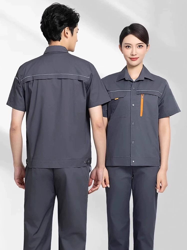 Summer Workwear for Factory Workshop Employees with Wear-Resistant Protection - Model: 944071763415 - 图片 5