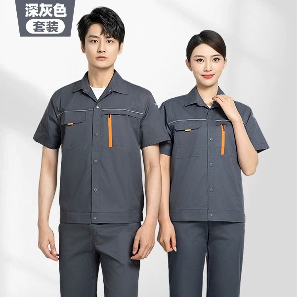 Summer Workwear for Factory Workshop Employees with Wear-Resistant Protection - Model: 944071763415 - 图片 6
