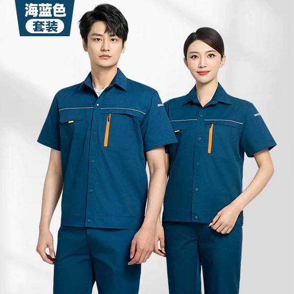 Summer Workwear for Factory Workshop Employees with Wear-Resistant Protection - Model: 944071763415 - 图片 9