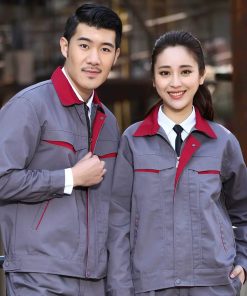 Alternative view of Protective Welding Uniform for Men with Abrasion-Resistant Canvas - Model: 844287344972