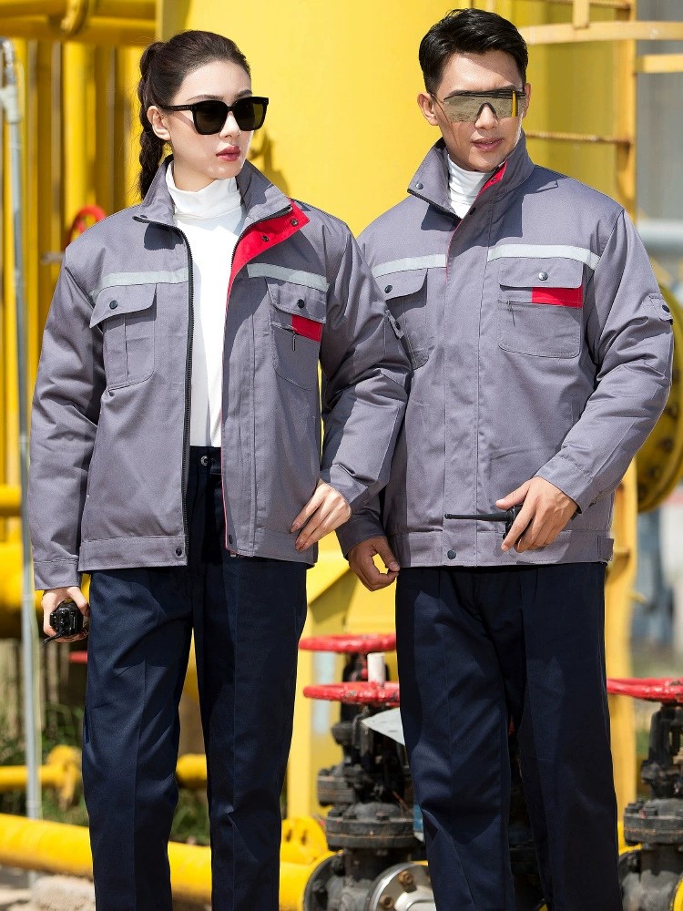 Men's Winter Work Jacket for Workshop Cold-Resistant Anti-Static - Model: 831259446009 - 图片 5