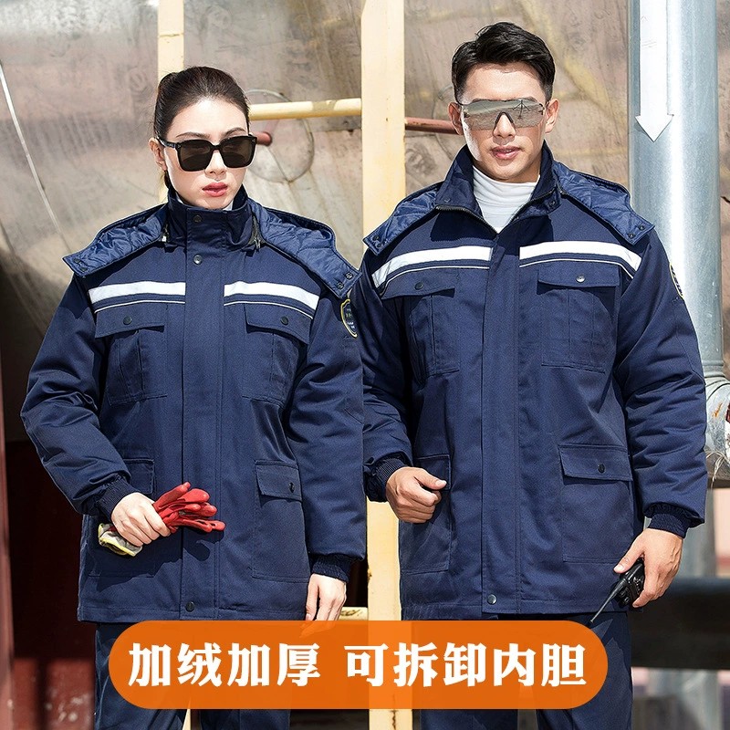 Men's Winter Work Jacket for Workshop Cold-Resistant Anti-Static - Model: 831259446009 - 图片 9