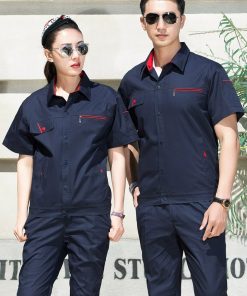 Alternative view of Summer Workwear Set for Factory Workshop with Custom Logo - Model: 1053142320935