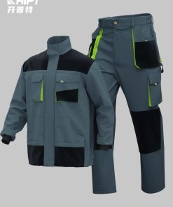 Workwear Cargo Pants for Labor Protection with 3D Pockets - Model: 829671871829