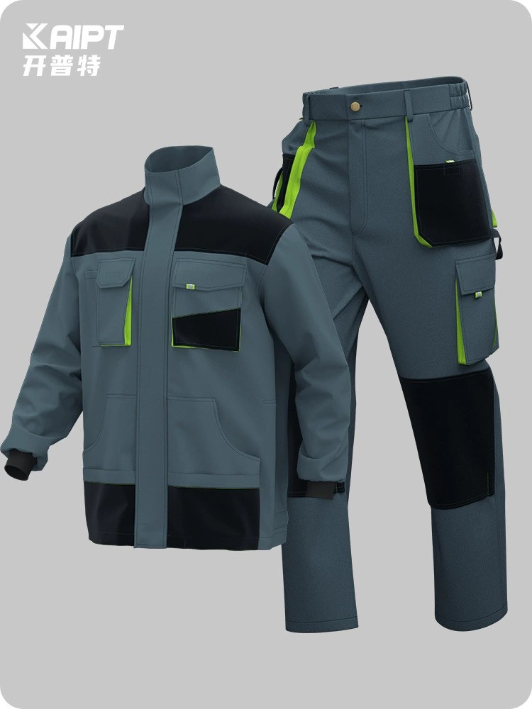Workwear Cargo Pants for Labor Protection with 3D Pockets - Model: 829671871829