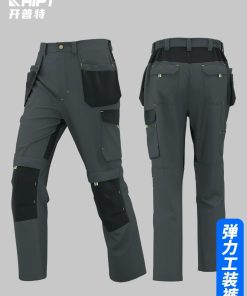 Construction Worker Pants with Flying Pockets for Heavy-Duty Jobs - Model: 960213368240