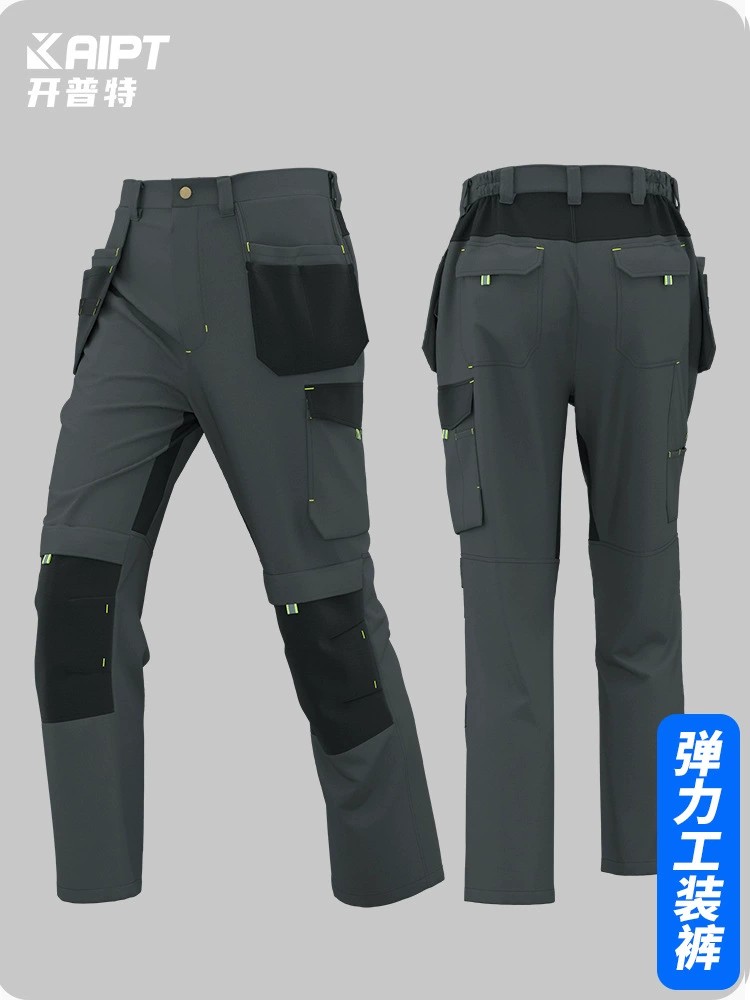 Construction Worker Pants with Flying Pockets for Heavy-Duty Jobs - Model: 960213368240