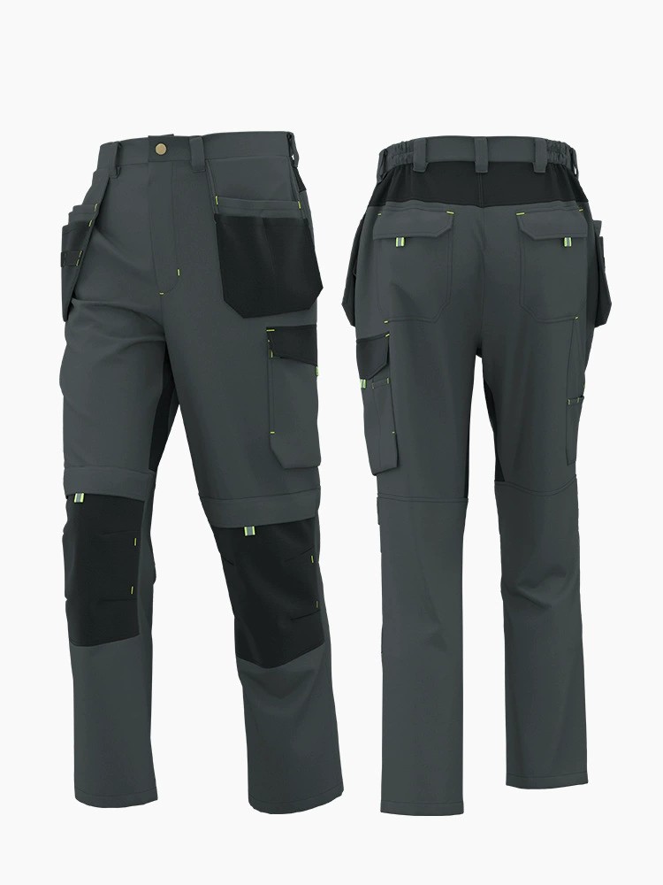 Construction Worker Pants with Flying Pockets for Heavy-Duty Jobs - Model: 960213368240 - 图片 5
