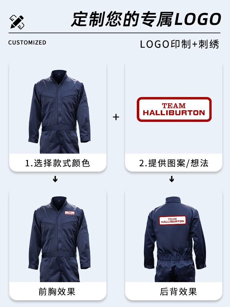 Workshop Factory Labor Protection Overalls for Mechanic Repair and Workwear - Model: 830961207299 - 图片 4