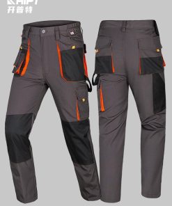 Auto Repair Engineering Work Pants with Large 3D Pockets - Model: 755591317327