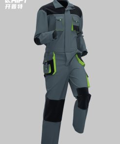Multi-Pocket Coverall for Work, Custom Labor Protection Clothing - Model: 819336851366