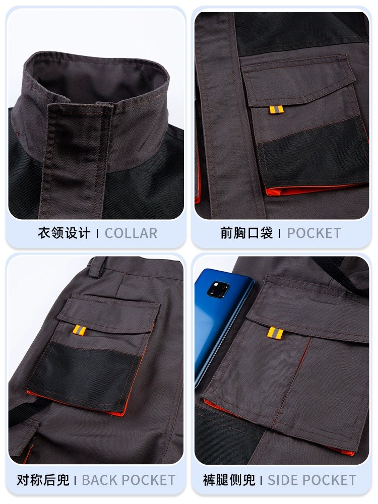 Auto Repair Mechanic Pants with Multi-Pockets for Workshop - Model: 755622498602 - 图片 3