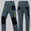 Men's Multi-Pocket Work Pants for Construction Site - Model: 830964100462