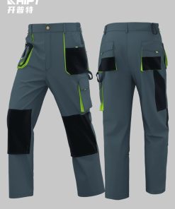 Men's Multi-Pocket Work Pants for Construction Site - Model: 830964100462