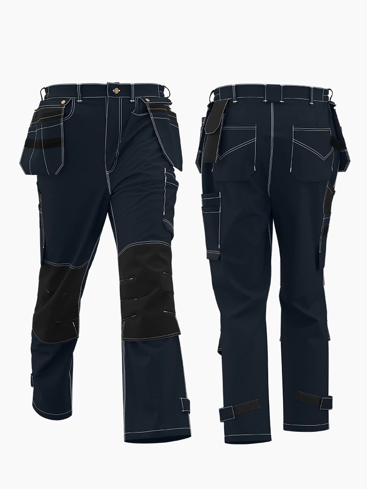 Men's Work Pants for Workshop Factory Renovation - Model: 955505223610 - 图片 5
