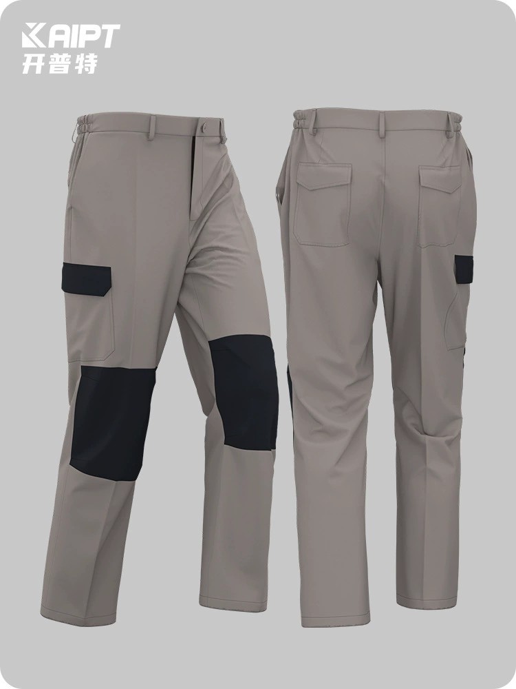 Men's Work Pants with Large Pockets for Auto Repair - Model: 866084333591