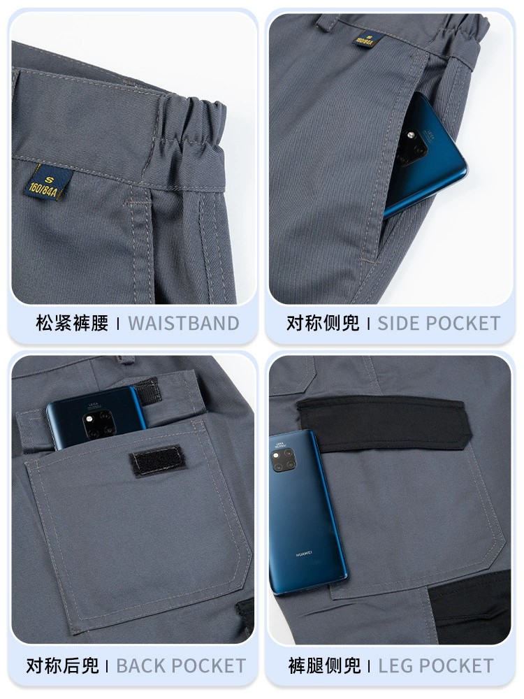 Men's Work Pants with Large Pockets for Auto Repair - Model: 866084333591 - 图片 2