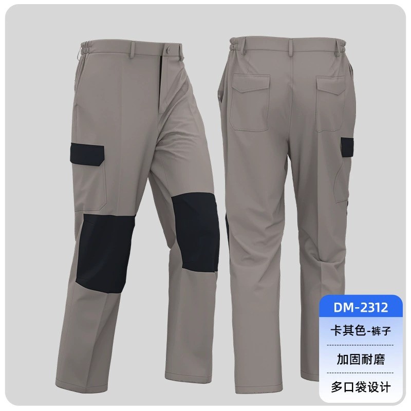 Men's Work Pants with Large Pockets for Auto Repair - Model: 866084333591 - 图片 7