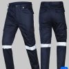 Reflective Work Pants for Petrochemical Auto Repair with Pure Cotton - Model: 755272260966